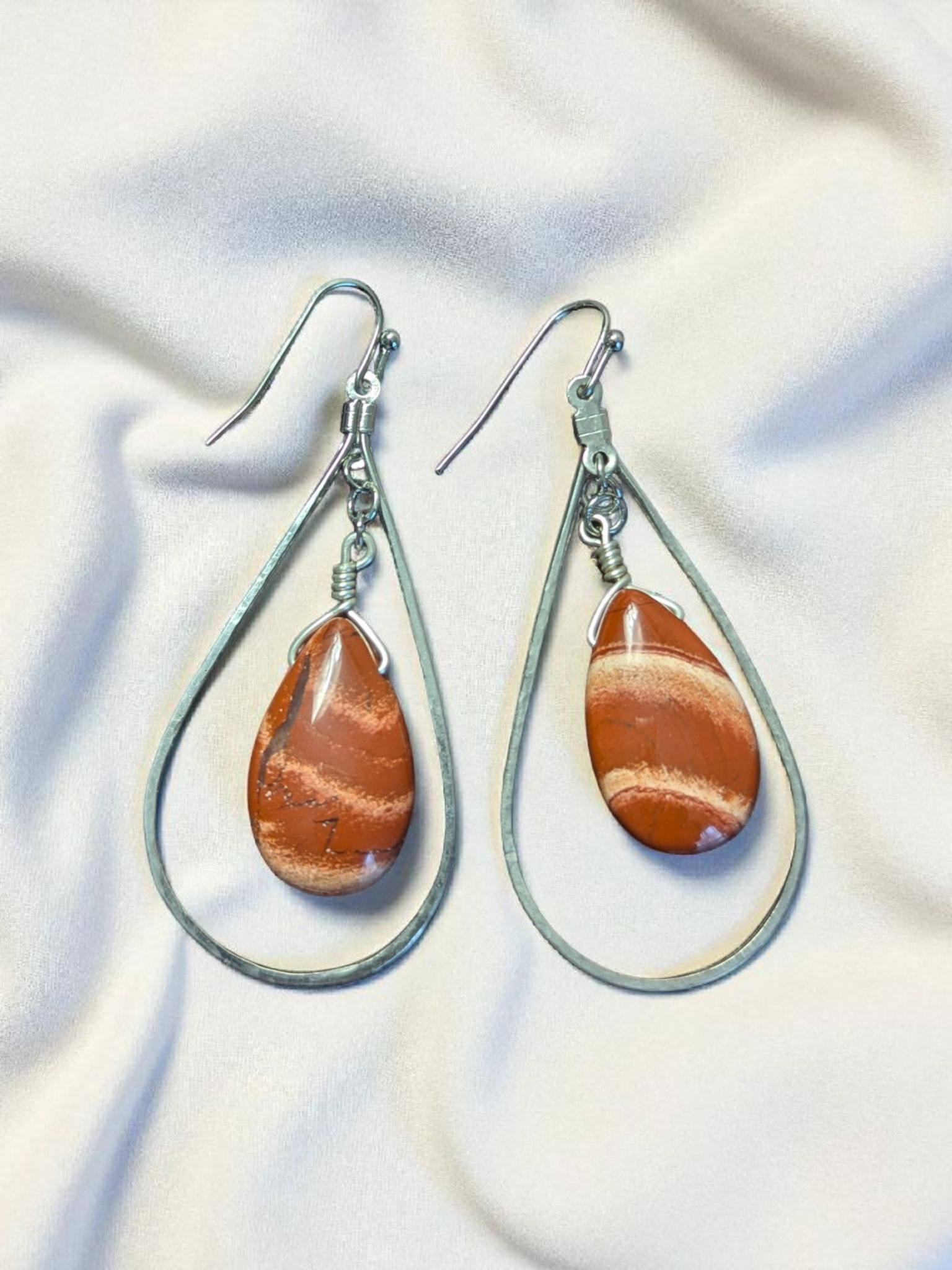 Desert Sunset Teardrop Earrings